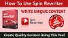 Spin Rewriter AI Review * Spinrewriter Best Word Spinner